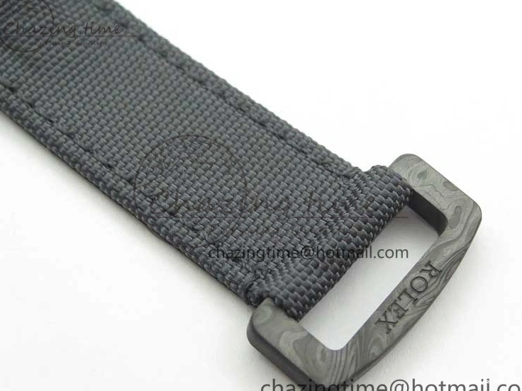 0601 Daytona DIW Carbon OMF Best Edition Black White Dial on Black Nylon Strap A OnTrend 2843